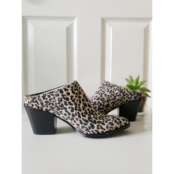 Dolce Vita | NWT "Rianna" Leopard Suede Mules - Picture 6 of 9